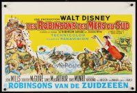 1h319 SWISS FAMILY ROBINSON Belgian R70s John Mills, Walt Disney family fantasy classic!
