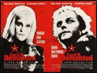 1h114 CECIL B. DEMENTED British quad '00 John Waters, wild Stephen Dorff, Melanie Griffith!