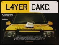 1h144 LAYER CAKE DS British quad '05 Daniel Craig, Sienna Miller, Colm Meaney!