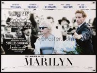 1h157 MY WEEK WITH MARILYN British quad '11 Michelle Williams as Marilyn Monroe!