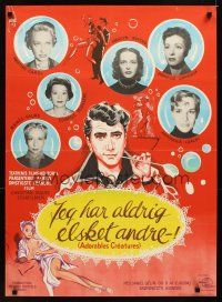 1h391 ADORABLE CREATURES Danish '53 French comedy with Martine Carol & Danielle Derrieux!