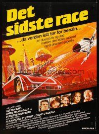1h424 LAST CHASE Danish '81 a phantom jet must catch and destroy the last car left on Earth!