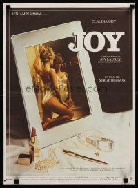 1h261 JOY French 15x21 '83 French Canadian sex, sexy Claudia Udy in mirror!