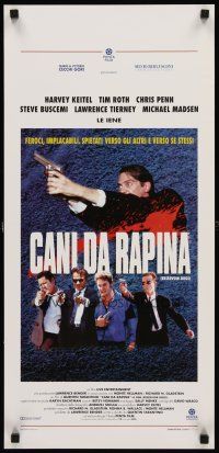 1h093 RESERVOIR DOGS Italian locandina '93 Quentin Tarantino, Harvey Keitel, Buscemi, Chris Penn!