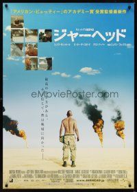 1h567 JARHEAD DS Japanese 29x41 '05 Jake Gyllenhaal & Jamie Foxx in the Marines!