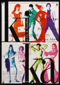 1h212 KIKA Spanish '93 Pedro Almodovar directed, Victoria Abril, Veronica Forque in title role!