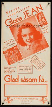 1h064 UNDER PUP Swedish stolpe '39 11 year-old Gloria Jean gives herself to a bunch of rich girls!