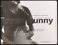 1j161 BROWN BUNNY subway poster '03 Vincent Gallo, Chloe Sevigny, most controversial sex movie!