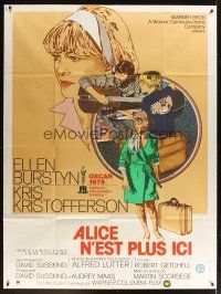 1k536 ALICE DOESN'T LIVE HERE ANYMORE French 1p '75 Scorsese, Burstyn, Kristofferson, cool art!