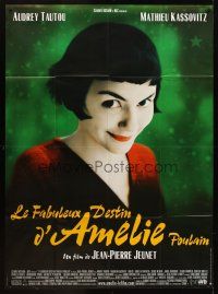 1k538 AMELIE French 1p '01 Jean-Pierre Jeunet, close up of Audrey Tautou by Laurent Lufroy!