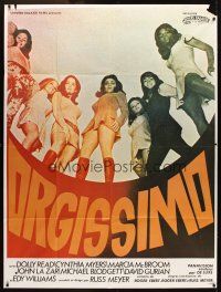 1k550 BEYOND THE VALLEY OF THE DOLLS French 1p '75 Russ Meyer, different image of sexy stars!