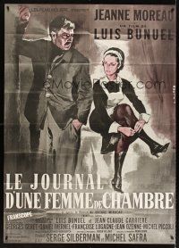 1k602 DIARY OF A CHAMBERMAID French 1p R80s Jeanne Moreau, directed by Luis Bunuel!