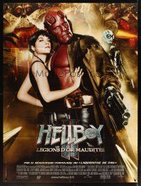 1k655 HELLBOY II: THE GOLDEN ARMY French 1p '08 Ron Perlman, sexy Selma Blair, different image!