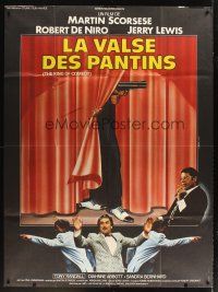 1k671 KING OF COMEDY French 1p '83 Robert De Niro, Jerry Lewis, directed by Martin Scorsese!