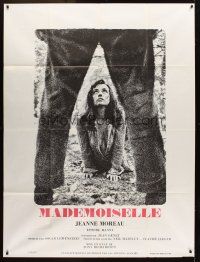 1k700 MADEMOISELLE French 1p '66 sexy Jeanne Moreau, directed by Tony Richardson!