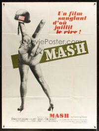 1k710 MASH French 1p '70 Elliott Gould, Korean War classic directed by Robert Altman!