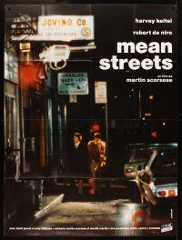1k715 MEAN STREETS French 1p R80s Robert De Niro, Martin Scorsese, cool different image!