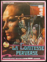 1k738 PERVERSE COUNTESS French 1p '74 Jess Franco's La Comtesse Perverse, sexy babes!