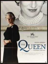 1k748 QUEEN French 1p '06 cool close-up portrait of Helen Mirren in title role!