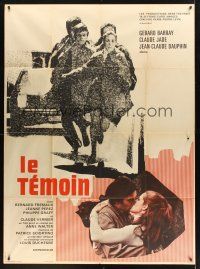 1k832 WITNESS French 1p '69 Belgian crime thriller directed by Anne Walter!