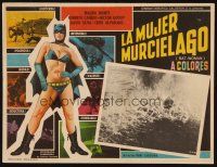 1k281 BATWOMAN Mexican LC '67 Maura Monti, great art of sexy half-naked superhero!