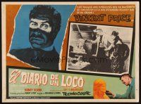 1k311 DIARY OF A MADMAN Mexican LC '63 Vincent Price in his most chilling portrayal of evil!