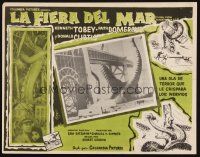1k337 IT CAME FROM BENEATH THE SEA Mexican LC '55 Ray Harryhausen, cool special effects image!