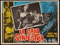1k363 OBLONG BOX Mexican LC '69 Vincent Price, Edgar Allan Poe's tale of living dead!