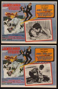 1k486 ON HER MAJESTY'S SECRET SERVICE 2 Mexican LCs '69 Lazenby's only appearance as James Bond