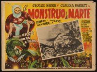 1k383 ROBOT MONSTER Mexican LC R50s 3-D, the worst movie ever, great border art!