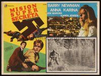 1k387 SALZBURG CONNECTION Mexican LC '72 Barry Newman, best-selling spy novel by Helen MacInnes!
