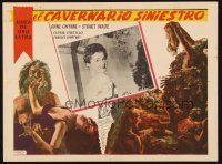 1k402 TEENAGE MONSTER Mexican LC '57 Anne Gwynne, wild completely different border artwork!