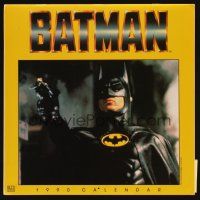 1k065 BATMAN calendar '89 Michael Keaton, Jack Nicholson as The Joker, Kim Basinger!