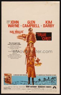 1k159 TRUE GRIT WC '69 John Wayne as Rooster Cogburn, Kim Darby, Glen Campbell