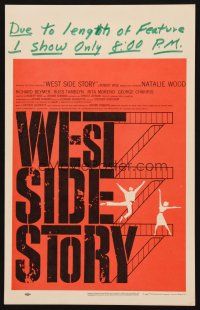 1k164 WEST SIDE STORY WC '61 Academy Award winning classic musical, wonderful art!