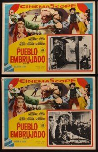 1k441 WARLOCK 7 Mexican LCs '59 cowboys Henry Fonda & Richard Widmark!
