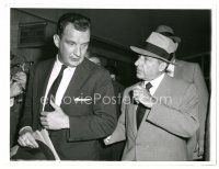 1m191 FRANK COSTELLO 7x9.25 news photo '58 the mobster refuses to give up his $300 suit in court!