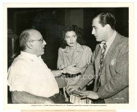 1m340 KILLERS candid 8x10 still '46 Ava Gardner & husband Artie Shaw w/director Robert Siodmak!