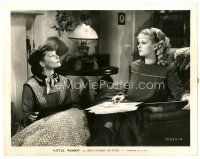 1m381 LITTLE WOMEN 8x10 still '33 Katharine Hepburn & Joan Bennett glare at each other!