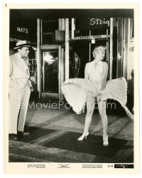 1m418 MARILYN 8x10 still '63 sexy Monroe's famous skirt blowing scene from The Seven Year Itch!