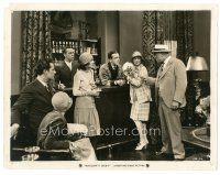 1m473 NAUGHTY BABY 8x10 still '28 Jack Mulhall between Alice White & Thelma Todd at bar!