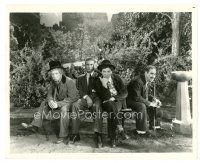 1m479 NIGHT AT THE OPERA 8x10 still '35 great image of Groucho, Chico & Harpo Marx w/ Allan Jones!