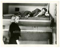 1m487 NORTH BY NORTHWEST 8x10 still '59 Cary Grant in upper berth points at Eva Marie Saint!