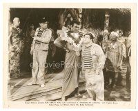 1m506 PARDON MY SARONG 8x10 still R50s Abbott watches Costello in trouble with native guy!