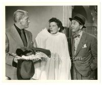 1m514 PAT & MIKE deluxe 8x10 still '52 Katharine Hepburn & Spencer Tracy with Sammy White!
