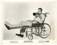 1m556 REAR WINDOW 8x10 still R62 great image of James Stewart in wheelchair with camera, Hitchcock