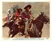 1m402 MAGNIFICENT SEVEN color English FOH LC '60 Eli Wallach riding with his bandits!