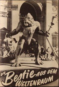 1p521 20 MILLION MILES TO EARTH Austrian program '58 great different images of the monster!