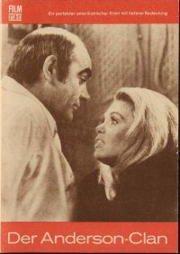 1p735 ANDERSON TAPES East German program '73 Sidney Lumet, different images of Sean Connery!