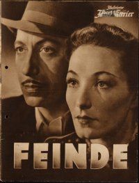 1p039 FEINDE Film-Kurier German program '40 Tourjansky, Brigitte Horney, WWII Nazi propaganda!